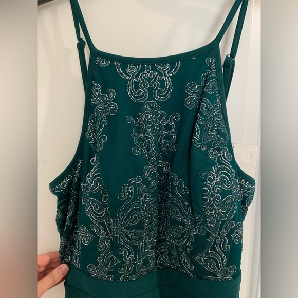 Embellished Green Dress - Picture 2 of 8